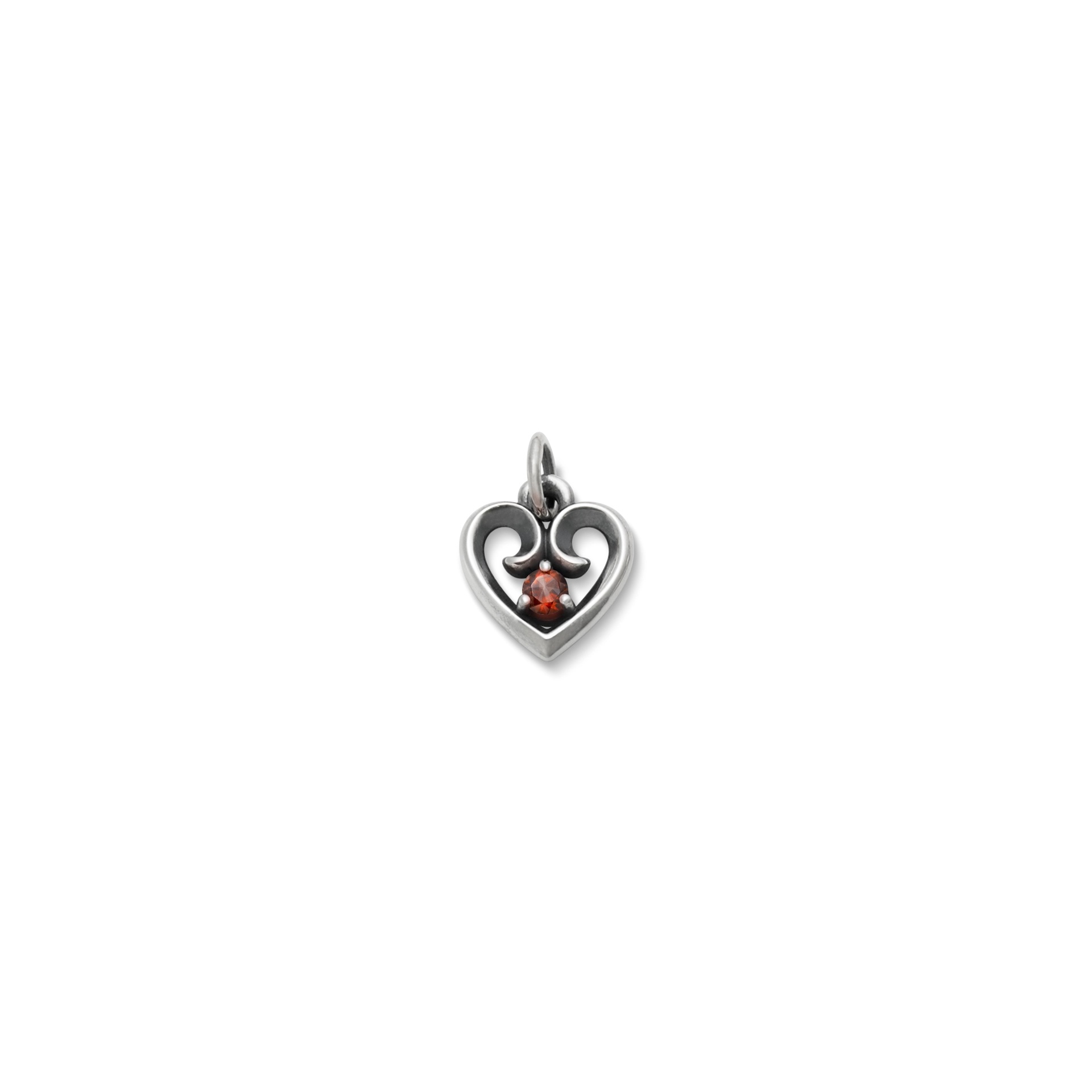 Avery Remembrance Heart Birthstone Charm