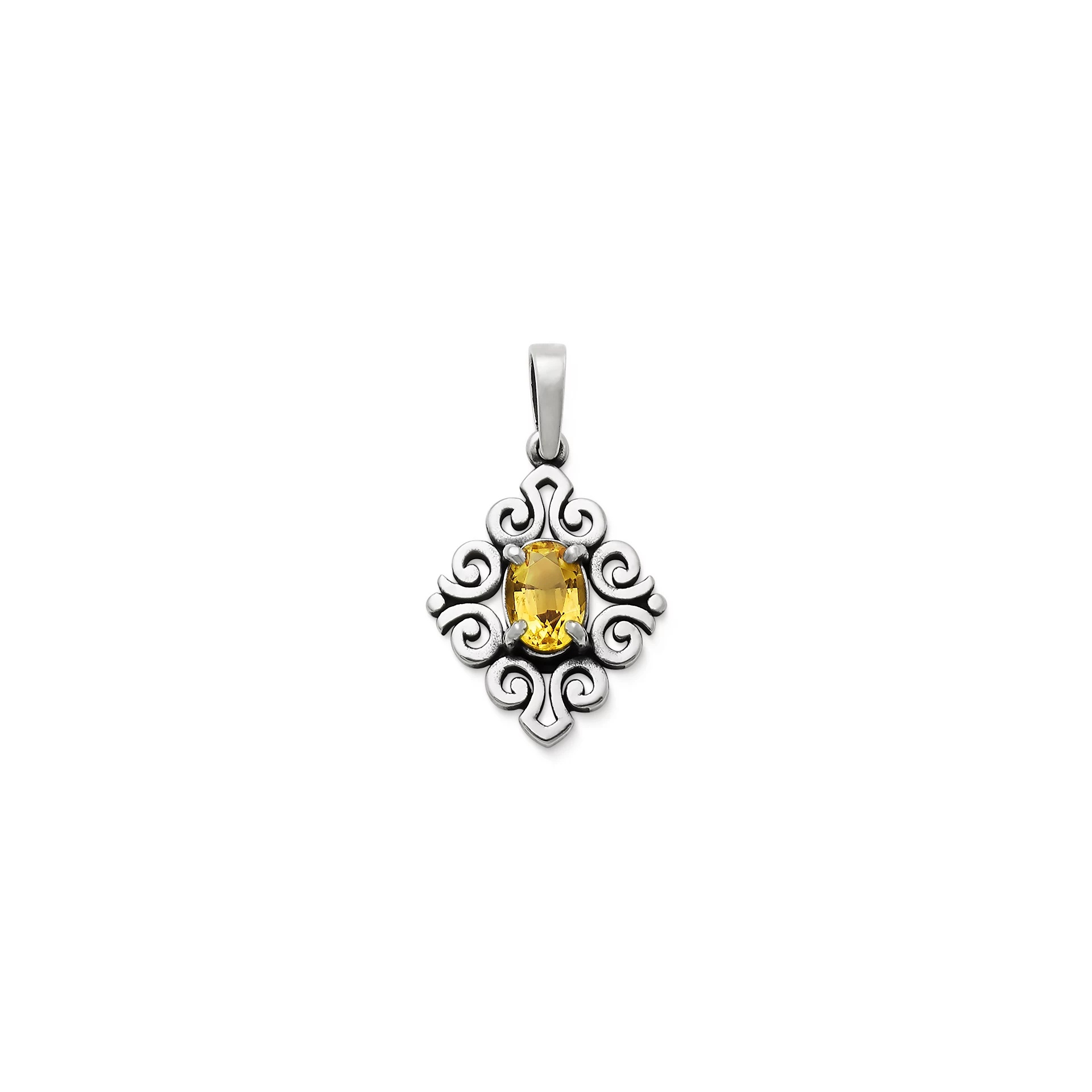 Spanish Lace Birthstone Pendant
