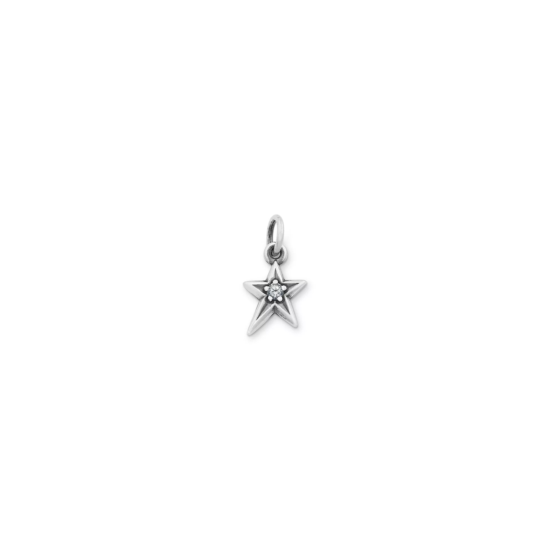 Shining Star Birthstone Charm
