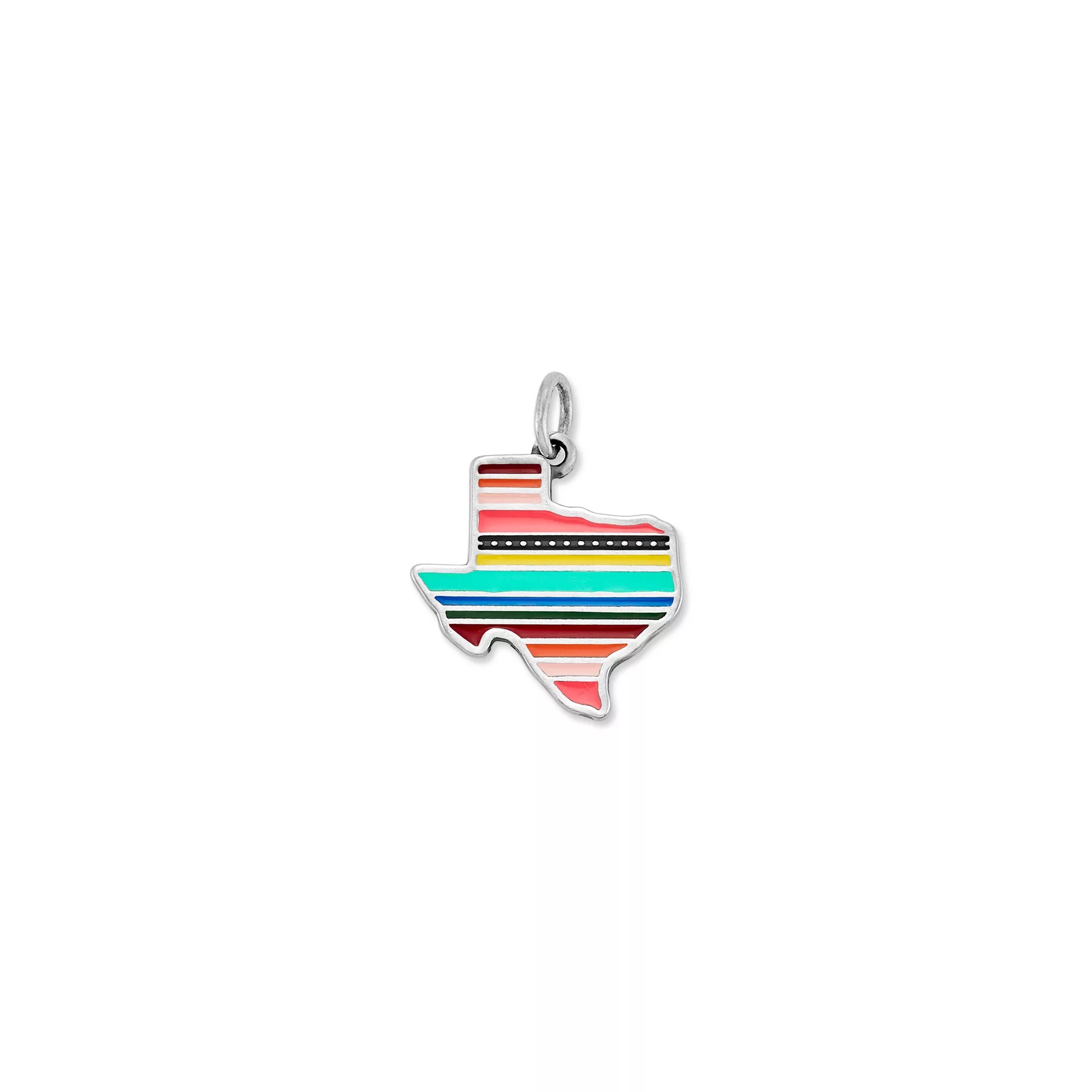 Enamel Texas Serape Charm