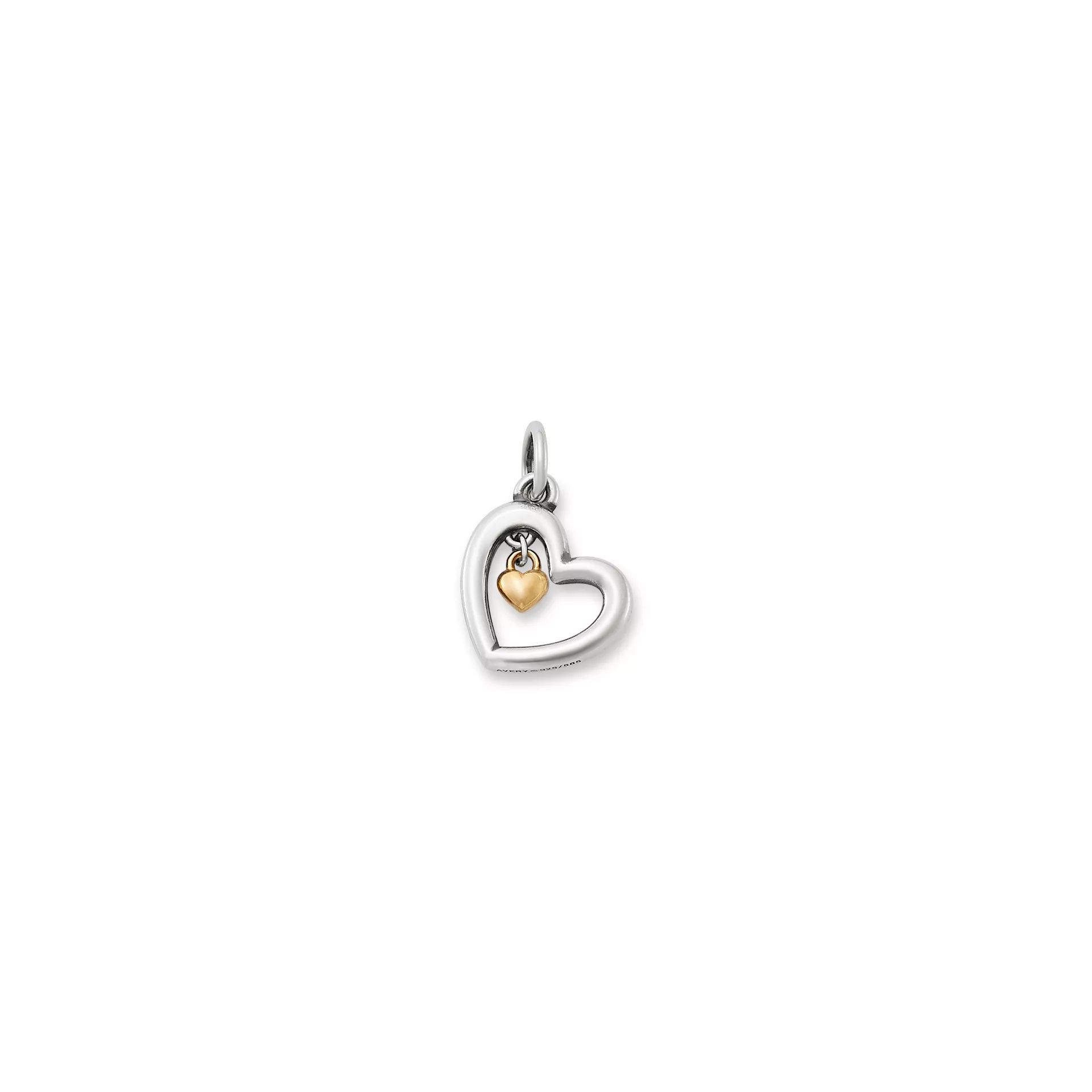 Petite Heart of Gold Charm