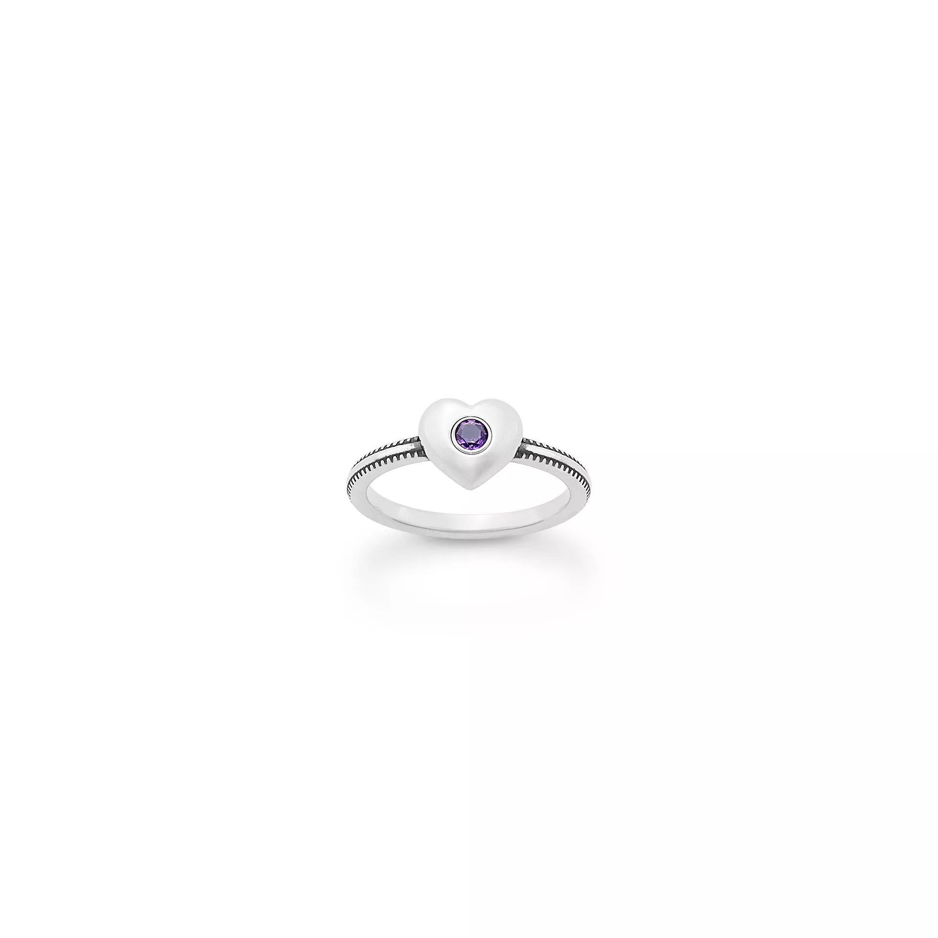 Keepsake Heart Birthstone Ring