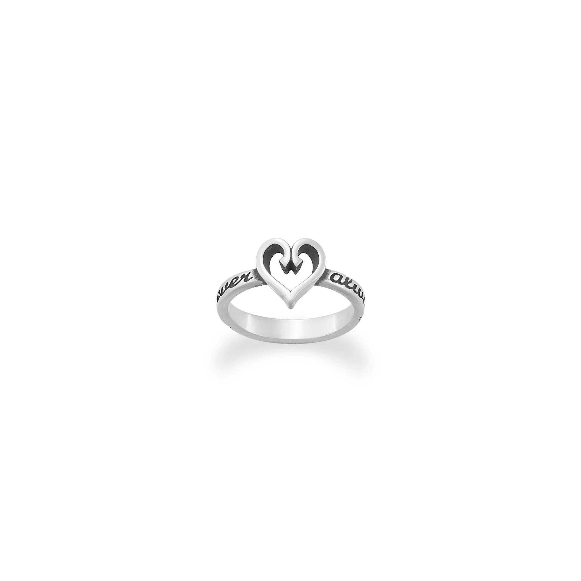 Forever and Always Heart Ring